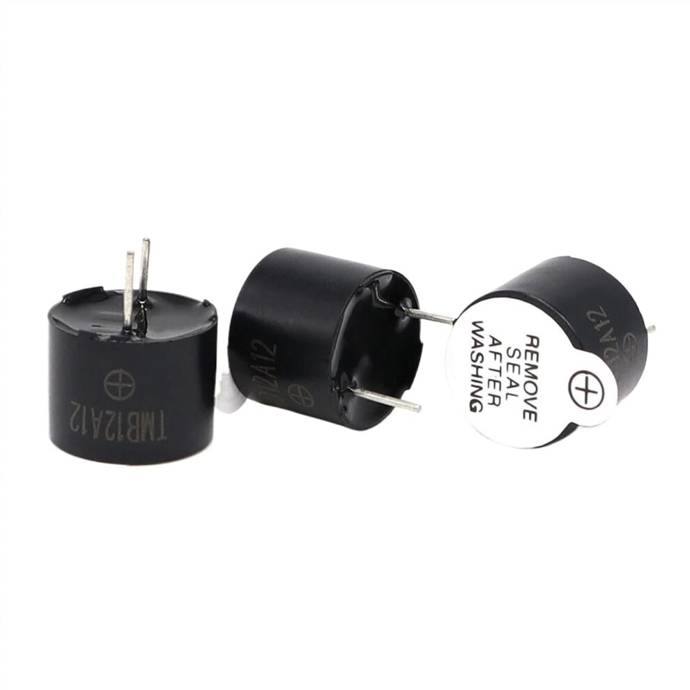 10Pcs 12V Active Alarm Buzzers Magnetic Continuous Beep Tone For Clear Audible Alerts 9070919861932