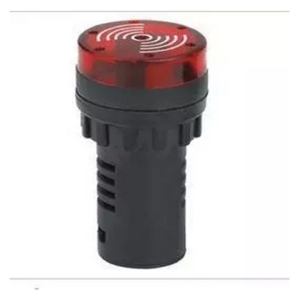 12V Flash Buzzer Alarm Ad1622sm With Loud Audible Alert And Easy Panel Mount Installation 9053599197423