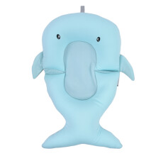 Cuscino azzurro chiaro per lavandino per neonati 57 x 36 cm, 0-6 mesi