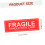 Fragile  Labels with Clear Warning, LongLasting Adhesion and Quick PeelandStick Design 2
