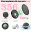 Bluetooth Tracker 4Pack DualSystem IP67 Waterproof Finder for Keys Luggage Backpack 4