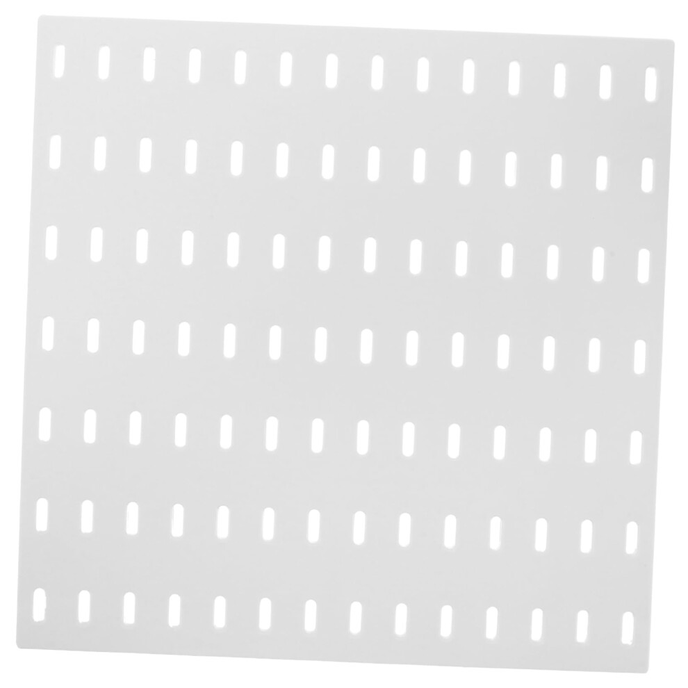 Pegboard Tool Organizer Nodrill Plastic Wall Mount Garage Storage Panel Set 9044945307894
