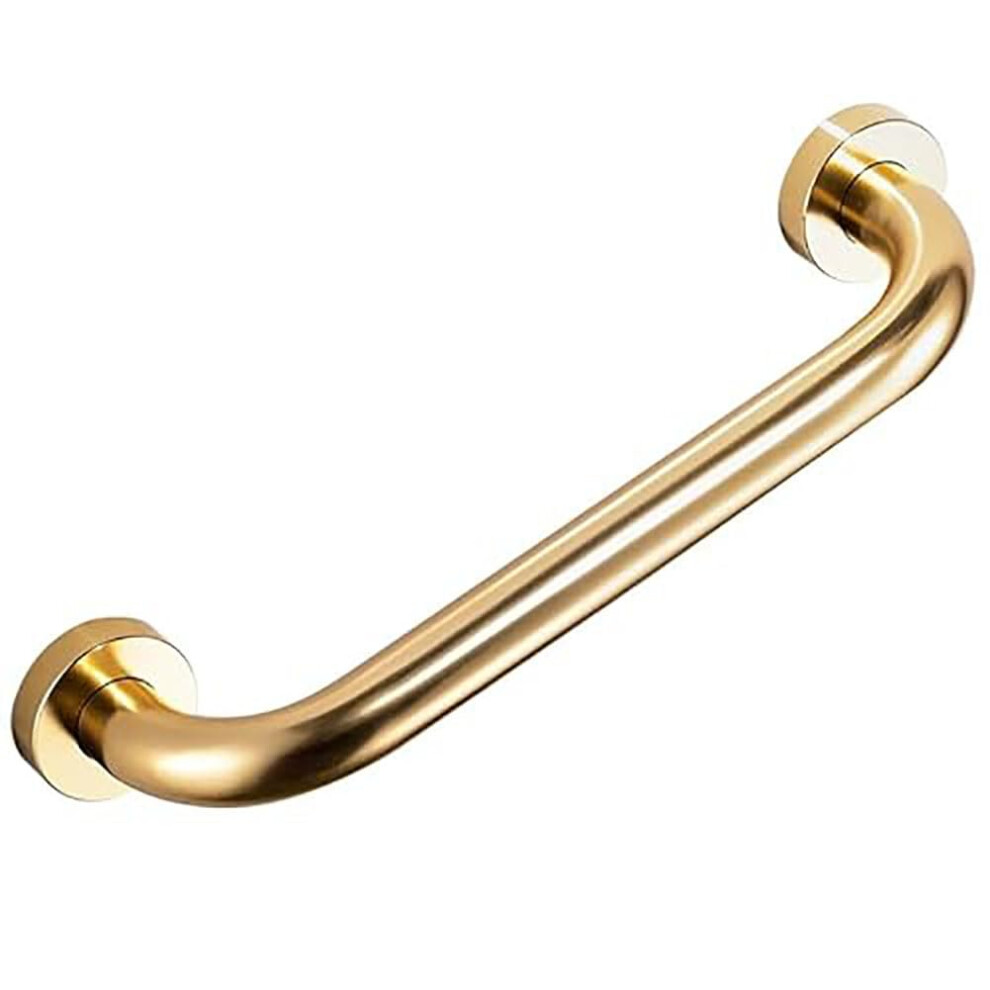 Gold 12 Inch Stainless Steel Grab Bars For Bathroom And Shower, Ada Safety Rail, 500 Lbs Capacity