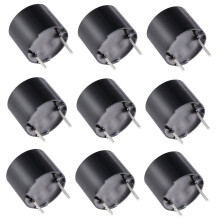 12pcs Mini Magnetic 5V Buzzer Alarm Clear Sound Energy Saving for Electronics and Printers