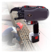 Rebar Tying Machine Electric Strapping Tool, Cordless Speed Wire Tie Gun with Long Battery Life