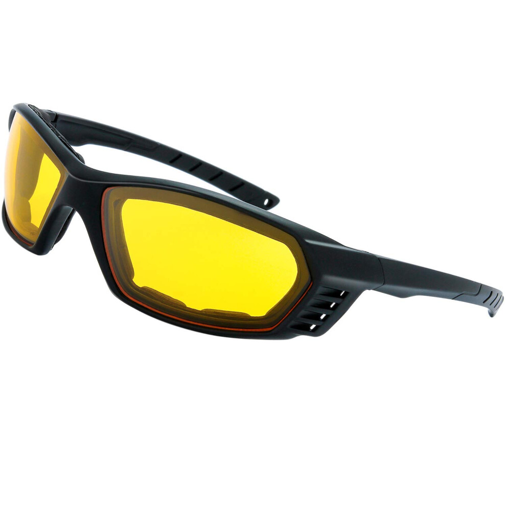 Night Driving Glasses Polarized Hd Night Vision Antiglare Uv Protection For Motorcycle Cycling Yellow 9113335653924
