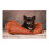 Coussin cesta canelado Retângulo Cognac 65x50x20cm 1