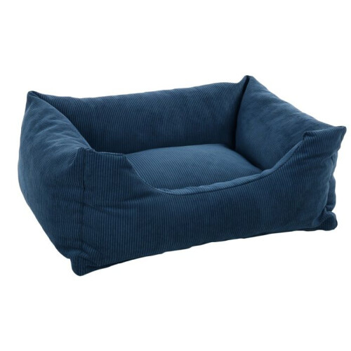 Cuscino a cesta rigato Rettangolo Blu 65x50x20cm 1
