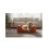 Coussin mand ribbel Rectangle Cognac 80x67x22cm 1