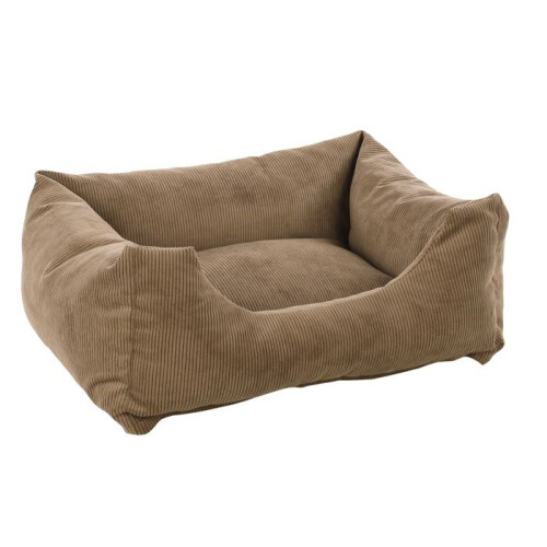 Coussin cesta canelado Retângulo Marrom 65x50x20cm 1