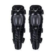 Motorcycle Knee Pads, Motorcycle Knee Pads and Shin Guards, 1 Pair, Black