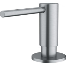 BuiltIn Stainless Steel Soap Dispenser Compatible with Franke Atlas 112.0717.084 for Kitchen Sink, Easy Refill