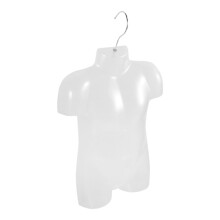 Vaveren Hanging Child Mannequin Torso with Rotating Display Hook, Lightweight Kids Dress Form for Clothing Display