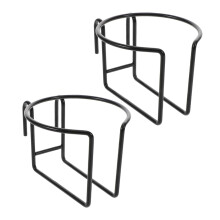 2pcs Reusable Cup Holder for Shopping Cart and Desk, Easy ClipOn Design with Stable Cup Grip