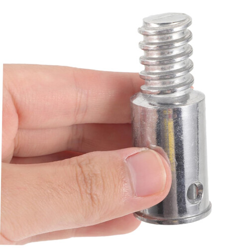 3pcs Metal Threaded Broom Handle Replacement Tips, Durable Universal Adapter for Mop and Cleaning Tools 2