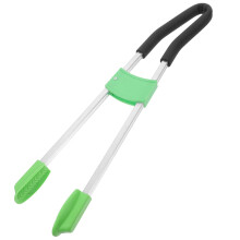 Heavy Duty Trash Grabber Tool with Ergonomic Clamp Grip, Durable Metal Construction for Outdoor Cleaning