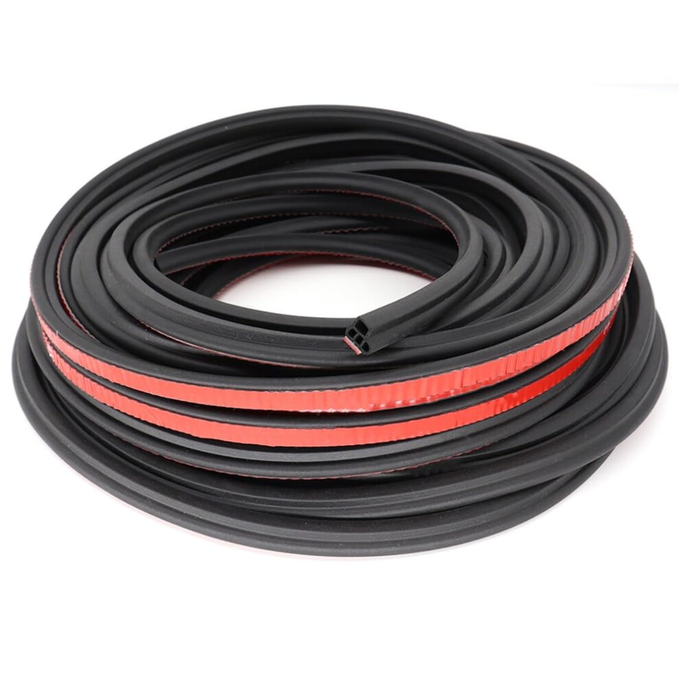 Car Door Seal Strip Rubber Weatherproof Noise Reduction For Trunk Hood B C Pillar Universal 9113335654662