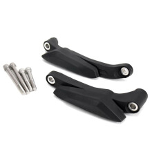 Motorcycle Frame Sliders Crash Protection Nylon Pads Black for Triumph Speed Triple 1200 RS RR