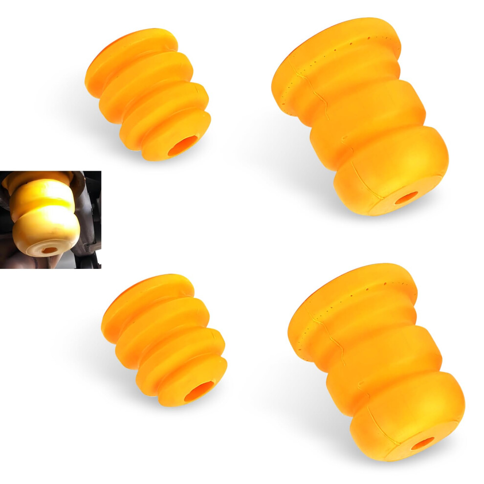 Suspension Bump Stops And Control Arm Bumpers Kit For Chevy Gmc 19992006, Shock Absorption, Yellow 9113335654952