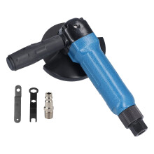 4 Inch Air Angle Grinder Blue, Speed Low Vibration, Durable Alloy Housing, European Style