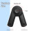 2PCS Folding Hand Truck Handle Connector Durable Replacement Joint for Foldable Trolley 5