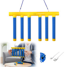 Hand Eye Coordination Game with Adjustable Speed Modes, Reflex Training Toy for All Ages, Yellow
