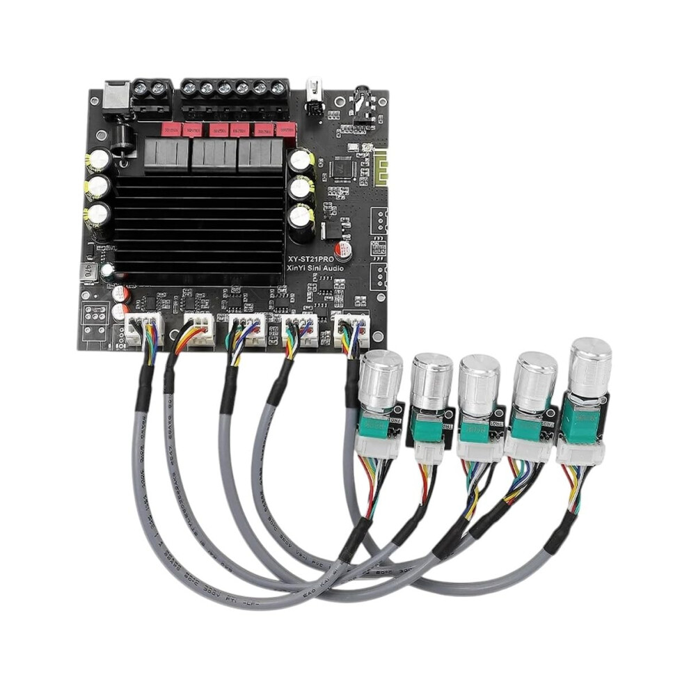 Bluetooth 5.0 Audio Amplifier 2.1 Channel Tpa3221 100W X2 Plus 200W Power Subwoofer Board 9113335655294