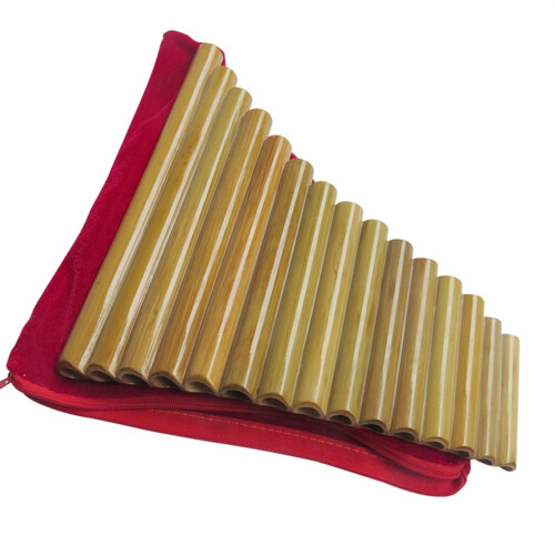 15Tone Pan Flute for Beginners G Key Easy Learning Lightweight Smooth Note Transition