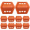 10Pcs 4 Inch Corner Protectors, Heavy Duty Plastic Edge Guards for Flatbed Cargo Loads 1