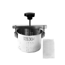 Vegetable Squeezer Stainless Steel Manual Press for Dumpling Filling and Water Removal