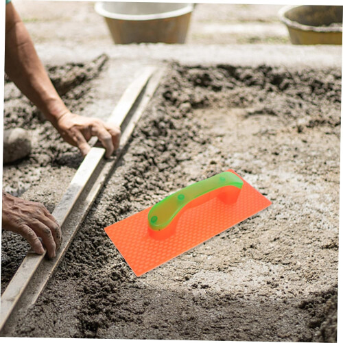 Concrete Finishing Trowel Plastic Hand Tool for DIY Cement Drywall with Ergonomic Grip 1