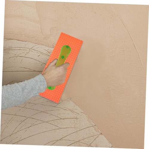 Concrete Finishing Trowel Plastic Hand Tool for DIY Cement Drywall with Ergonomic Grip 2