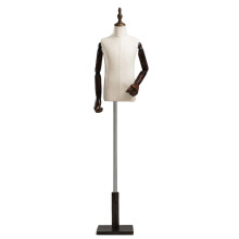 Child Mannequin with Arms Height Adjustable Kids Dress Form for Toddler Clothing Display