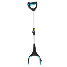 Reacher Tool 27.6in Extra Long Foldable Trash Pick Up Claw for Elderly Lightweight Use