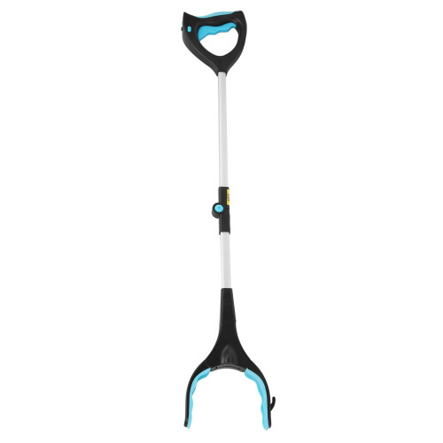 Reacher Tool 27.6in Extra Long Foldable Trash Pick Up Claw for Elderly Lightweight Use
