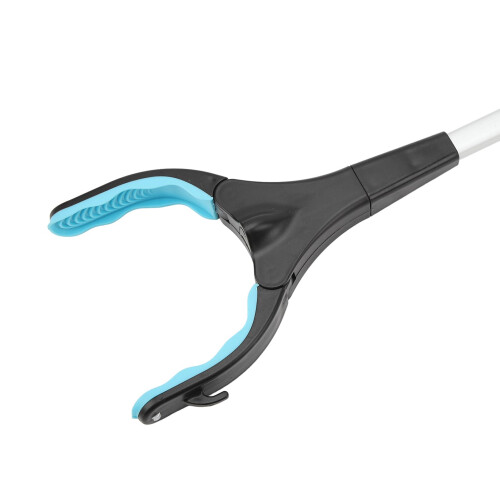Reacher Tool 27.6in Extra Long Foldable Trash Pick Up Claw for Elderly Lightweight Use 2
