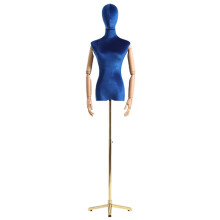 Adjustable Female Mannequin Torso Dress Form with Realistic Silhouette and Stable Freestanding Base
