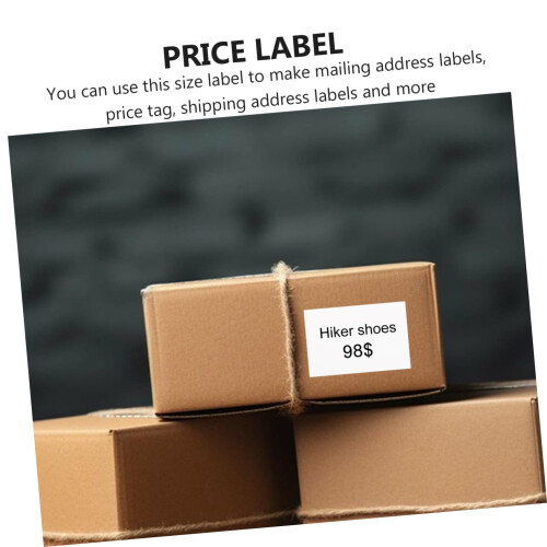 Thermal  Labels with Permanent Adhesive and ScratchResistant Surface for Label Printers 1