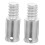 6pcs Metal Threaded Broom Handle Replacement Tips, Durable Adapter for Mop and Extension Pole 3