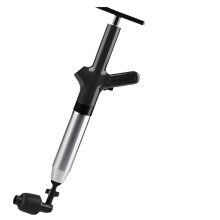 Pipe Unclogging Tool with Powerful Air Pressure, Stainless Steel for Toilet Sink Floor Drain Clogs