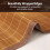 Cooling Mattress Single Size with Breathable Foldable Bamboo Surface for Summer Dormitory 100x190cm 4