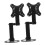 2pcs Adjustable Monitor Wall Mount Bracket, SpaceSaving Stable Support for TV and Computer Screen 1