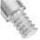 6pcs Metal Threaded Pole Tips Replacement Handle Ends for Brooms Mops and Cleaning Tools Durable Secure Fit 3