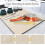 Coffee machine drip mat, 50 x 40 cm drip mat, quick-drying drip mat, drip mat 2