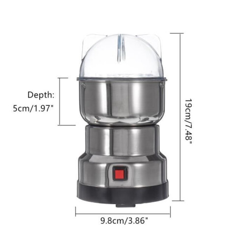 Electric Blade Bean Grinder Coffee Nut Fruit Crusher Machine Kitchen Tool 220V 1