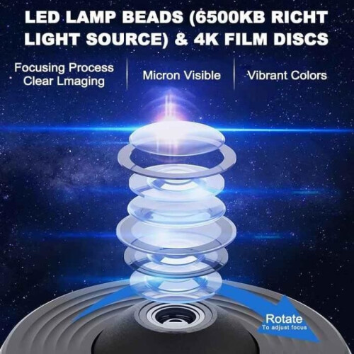 Star Projector, Night Light Projector for Kids, Starry Sky Projector -A30 2