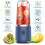 Φορητό μπλέντερ USB, Mini Smoothie Maker, 2 x 400ml μπουκάλια χωρίς BPA 2