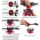 Burst Battle Set - Beyblade - 12 stuks - Speelgoed - Kinderen - Gemengd 4