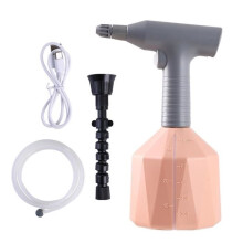 Automatic Watering Can Mist Sprayer, 1L Cordless Electric Spray Bottle for Home Cleaning, Rose
