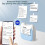 Mini Portable Thermal Printer, Wireless Bluetooth Inkless Sticker Printer and Printing Paper - All B 3